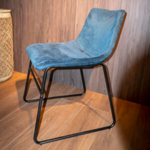 scaun-catifea-albastra-axa-studio-mobilier-cluj-napoca